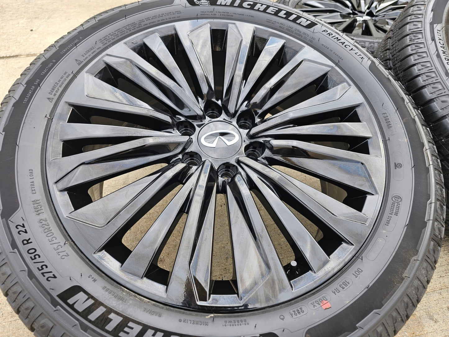 22" Infiniti QX80 QX56 Nissan Titan Armada OEM 94236 wheels rims 2025 2026 NEW