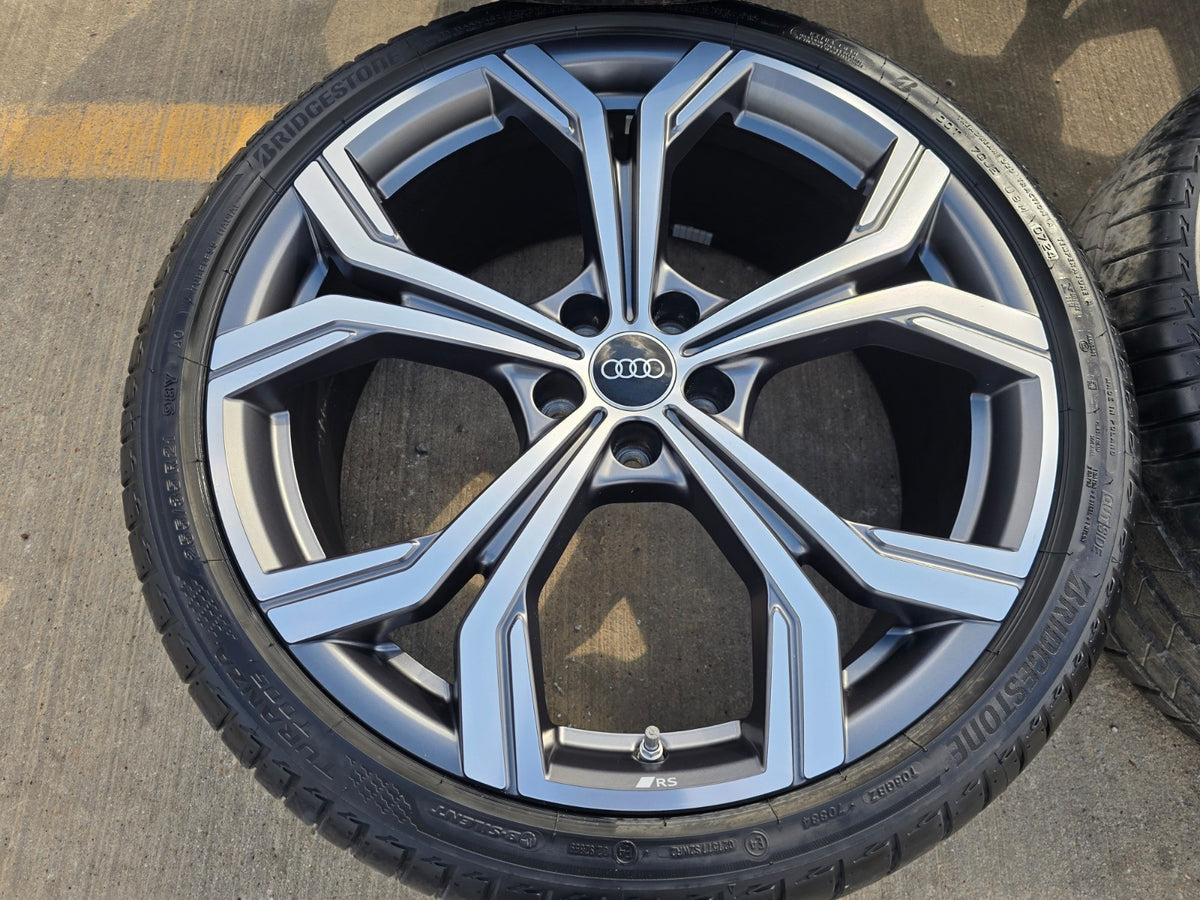 21" Audi S6 S5 wheels rims OEM Q3 Q4 A5 A6 A7 S7 RS5 RS6 2024 2025 2026 SET NEW