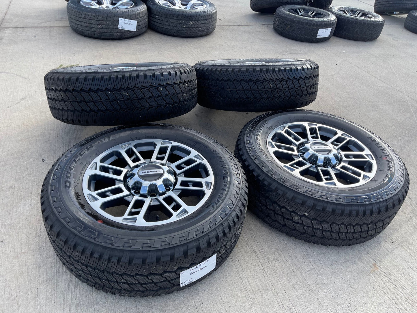 20" Ford F-250 F-350 OEM LIMITED Platinum wheels rims 10302 10483 2024 2025 NEW