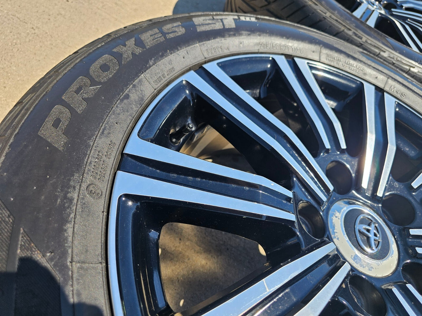 21" Lexus LX570 Toyota Land Cruiser OEM 74341 wheels rims tires 5x150
