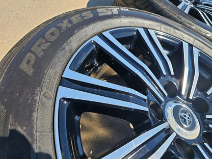 21" Lexus LX570 Toyota Land Cruiser OEM 74341 wheels rims tires 5x150