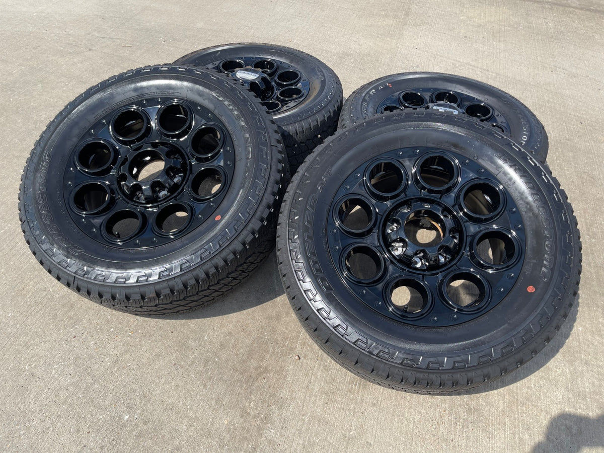 20" Ford F-250 F-350 OEM TREMOR wheels rims SET 10299 10484 BRIDGESTONE SET NEW