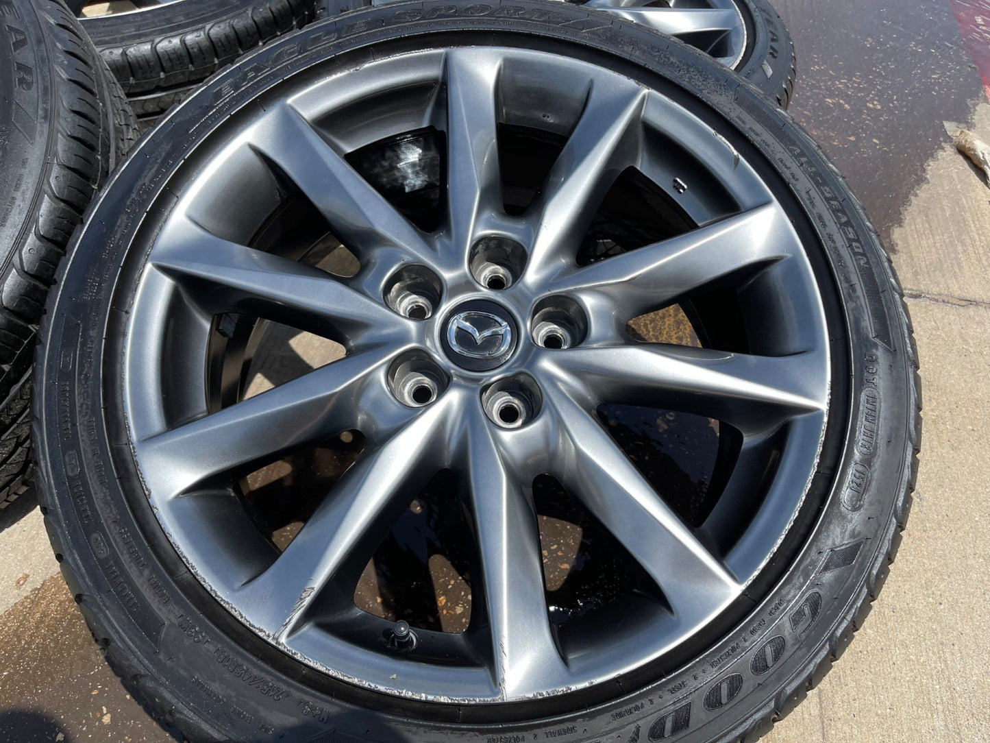 18" Mazda 3 2 5 OEM rims wheels 64940 CX-3 SET tires SET DISCOUNTED