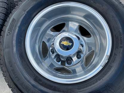 17" Chevy Silverado GMC Sierra 3500 Dually rims wheels OEM 5519 5520 NEW