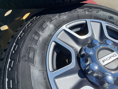18" Ford F-250 F-350 Lariat FX-4 OEM wheels 10480 10298 BRIDGESTONE A/T SET NICE