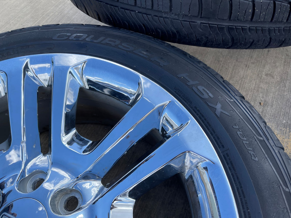 22" GMC Yukon DENALI OEM 4741 wheels rims tires Sierra SET DISCOUNTED