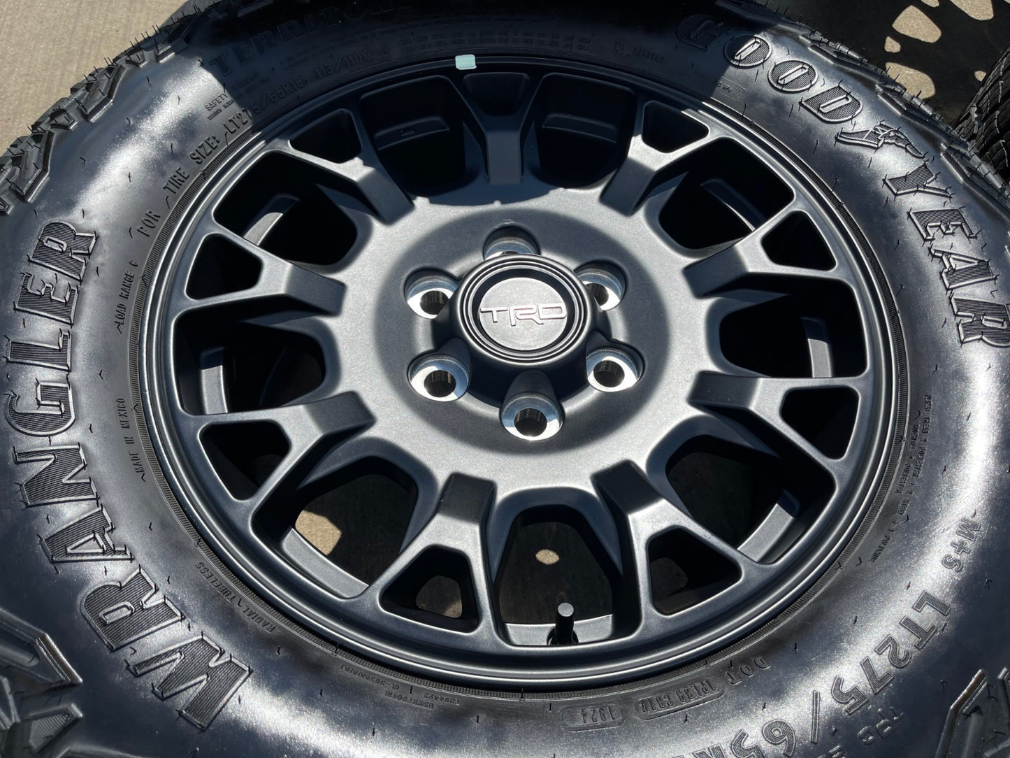 18" Toyota Tacoma 4Runner TRD Pro OEM 95973 wheels rims 2024 2025 2026 GOODYEAR