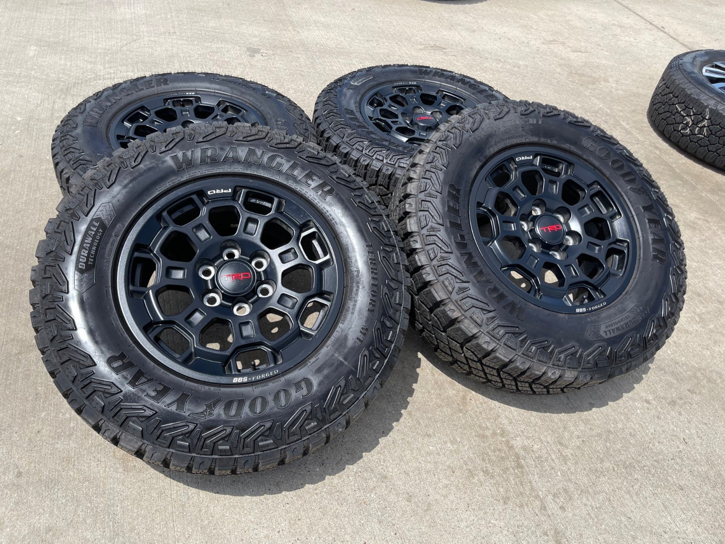NEW 18" Toyota Tundra TRD BBS FORGED OEM wheels rims Sequoia #95458 2022-2027