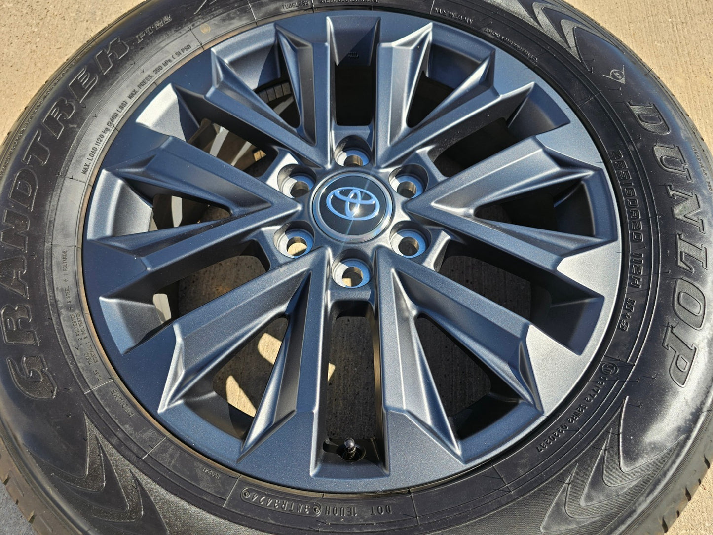 20" Toyota Land Cruiser OEM wheel rim 94057 Tundra Sequoia 2024 2025 2026 NEW