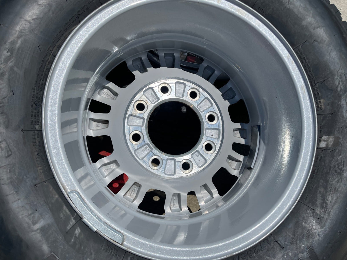 17" Chevy Silverado GMC Sierra 2500 OEM 5948 wheels rims FIRESTONE A/T SET NEW