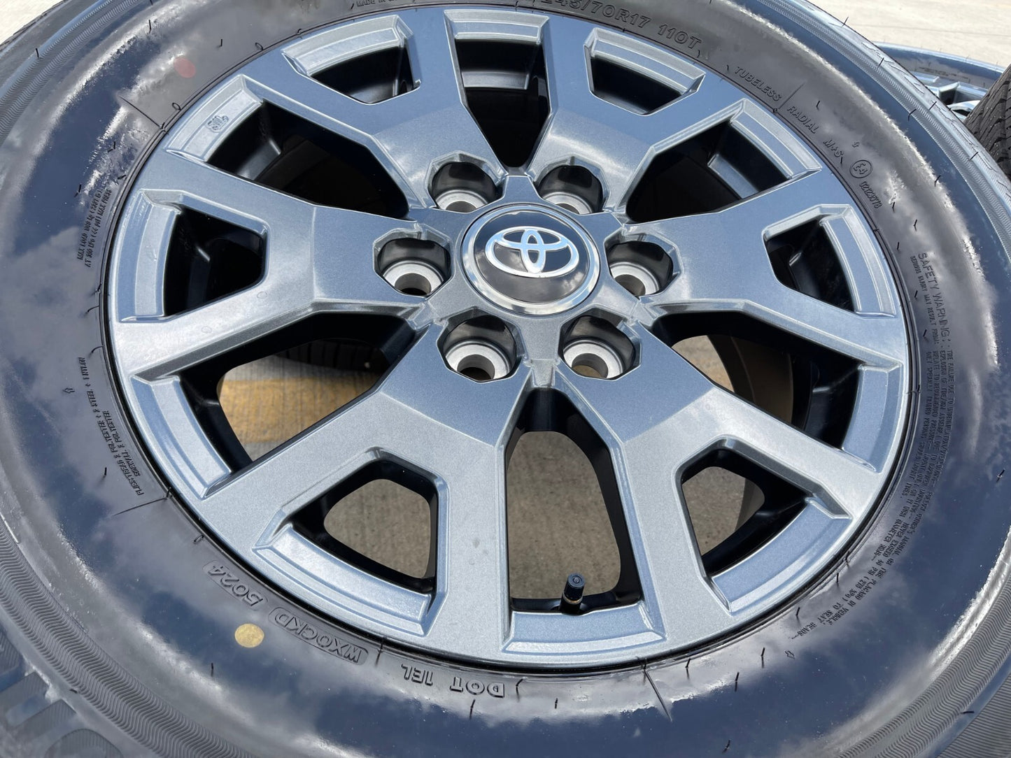 17" Toyota 4Runner Tacoma TRD OEM 42611 wheels rims tires 2024 2025 2026 NEW