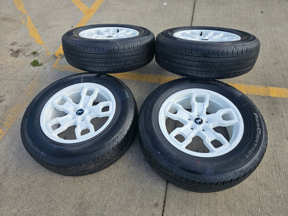 17" Ford Bronco Sport rims wheels HERITAGE 95019 10325 OEM factory NEW