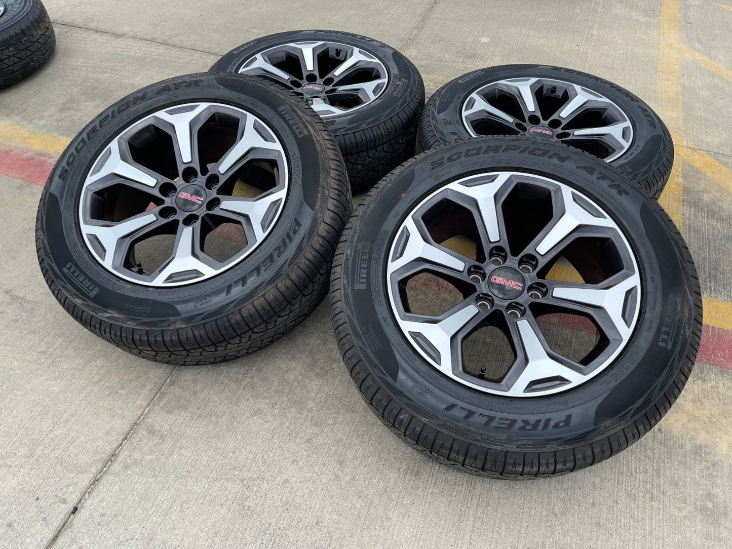 20" GMC Sierra AT4X Canyon Chevy Silverado OEM wheels rims 2025 2026 2027 NEW