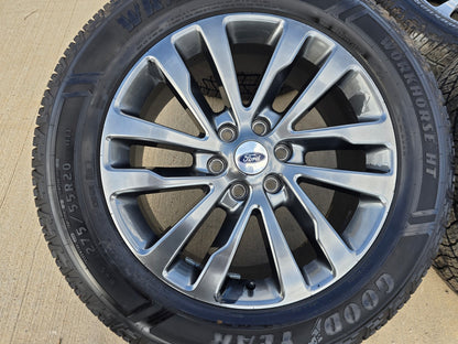 20" Ford Expedition F-150 OEM rims wheels 10144 SET Limited GOODYEAR DISCOUNTED