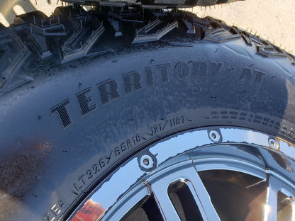 18x9 GEAR 737 wheels rims tires Ford F-150 Chevy RAM 1500 Tacoma 6x139 6x135