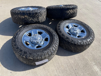 18" Dodge Ram 2500 3500 STEEL chrome OEM 2473 wheels rims NITRO