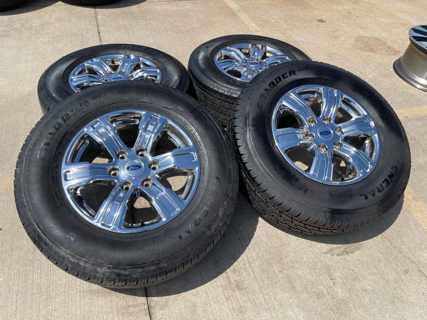 17" Ford Ranger Bronco wheels rims OEM RIM# 10228 CHROME FITS 2019-2027