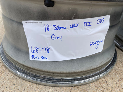 18" Subaru Impreza WRX STI OEM FORGED 68778 wheels rims Legacy Forester Outback