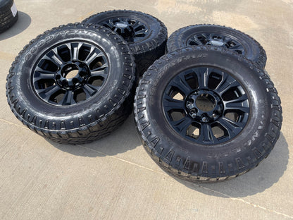 18" Ford F-250 F-350 TREMOR OEM rims wheels 10097 GOODYEAR DURATRAC A/T 35" SET