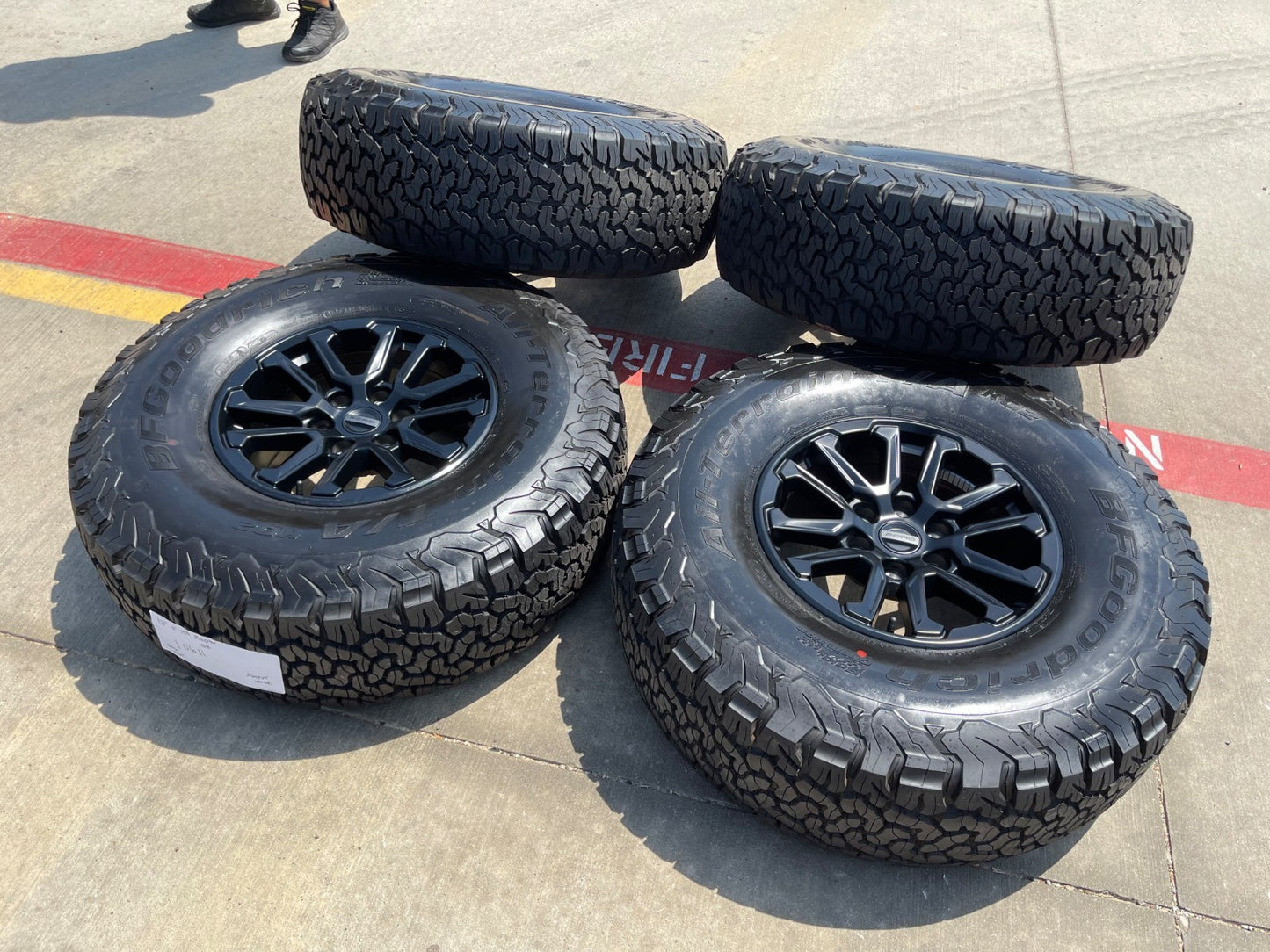 17" Ford F-150 Raptor OEM 10611 rims wheels Bronco SET 2026 2027 BFG 37" NEW