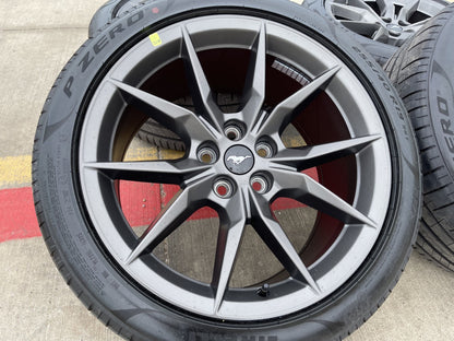 19" Ford Mustang GT Dark Horse OEM 95839 95840 wheels rims 2026 2027 TPMS NEW