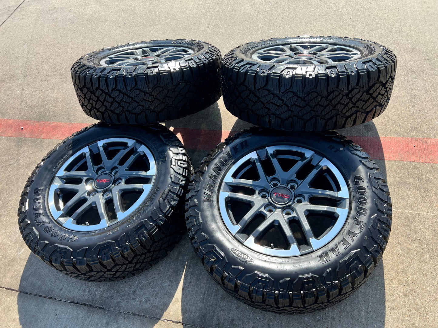 18" Toyota Tacoma 4Runner TRD OEM 10641 wheels rims 2026 NEW DURATRAC A/T