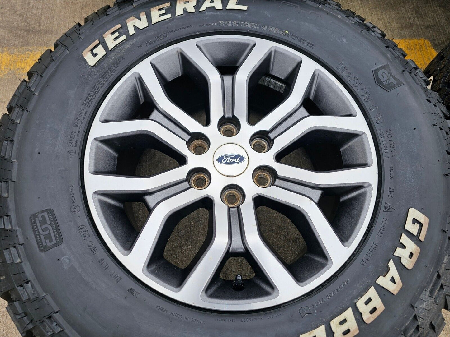18" Ford F-150 TREMOR OEM rims wheels 10342 tires Expedition 2024 2025 NEW