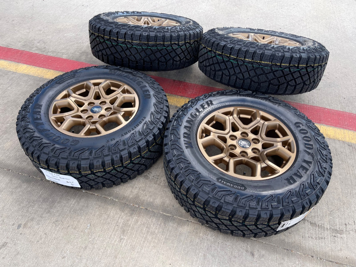 18" Ford F-150 OEM rims wheels 95049 10340 BRONZE Expedition 2027 GOODYEAR NEW
