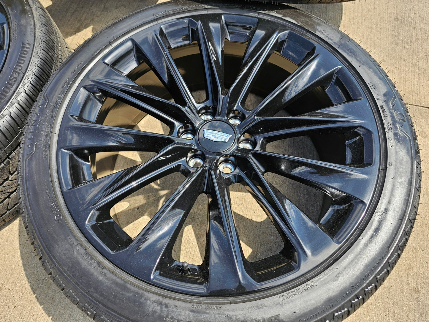24" Cadillac Escalade V OEM ONYX wheels rims 2022 2023 2024 2025 2026 NEW