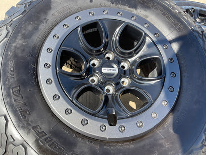 17" Ford F-150 Raptor OEM BEADLOCK rims wheels 10459 95210 SET BFG 33"