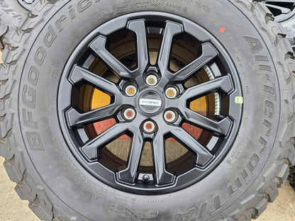 17" Ford F-150 Raptor OEM 10611 rims wheels Bronco 2025 2026 2027 BFG 33" NEW