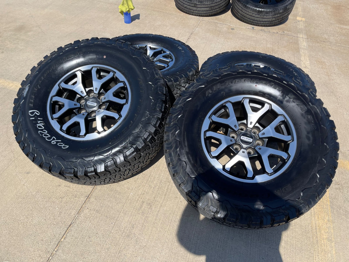 17" Ford F-150 Raptor Bronco OEM 95353 rims wheels SET BFG KO2 35" NEW