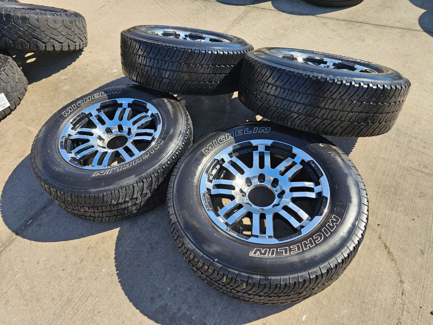 20" 20x9 VISION 375 Warrior Chevy Dodge Ram 2500 3500 wheels rims 8x165 8x6.5