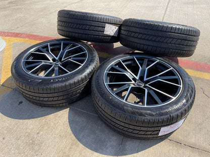 22" Audi RSQ7 OEM wheels rims SQ7 Q7 SQ8 Q8 RSQ8 59065 tires CONTINENTAL