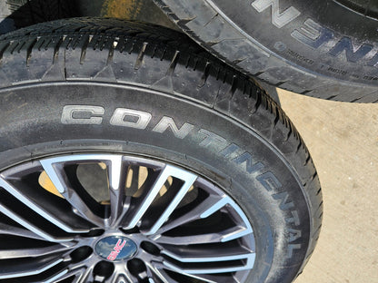 20" GMC Sierra Yukon Chevy Silverado OEM wheels rims 2024 2025 2026 NEW