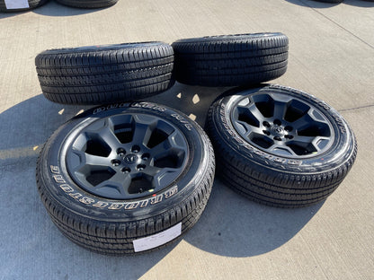 20" Dodge Ram 1500 OEM Laramie Black 2680 wheels rims tires 2024 2025 2026 NEW