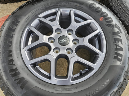 17" Ford Ranger OEM rims wheels tires Bronco N1WZ1007V 2023 2024 2025 2026 NEW