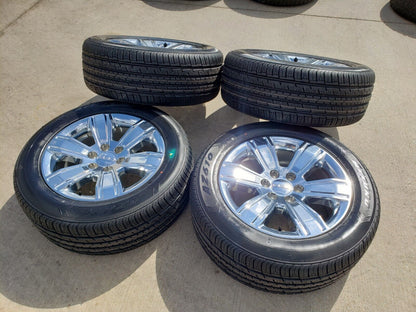 20" GMC Sierra Yukon DENALI OEM wheels rims 5752 chrome tires