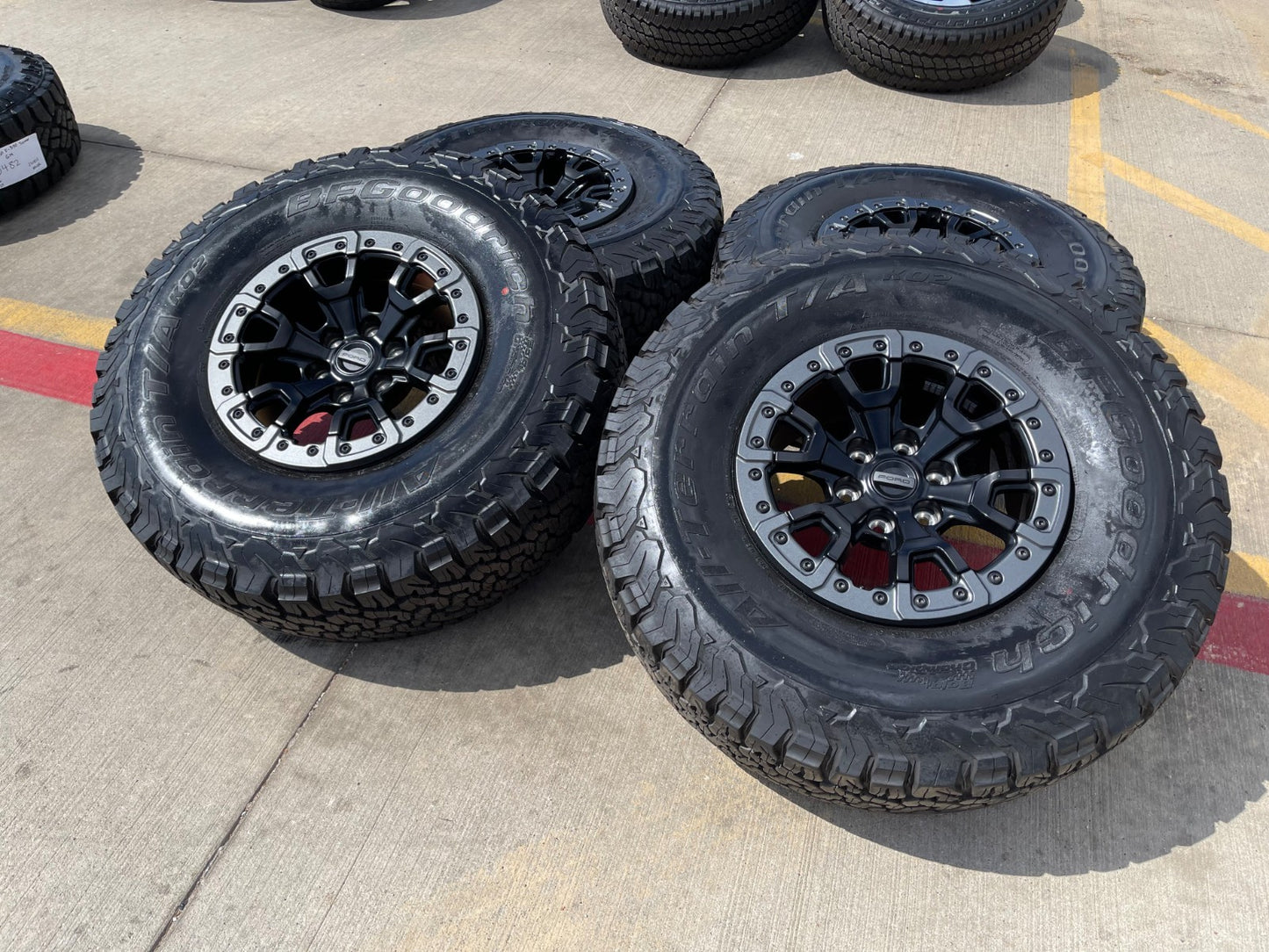 17" Ford F-150 Raptor Bronco R OEM BEADLOCK 51222 rims wheels 37" SET NEW
