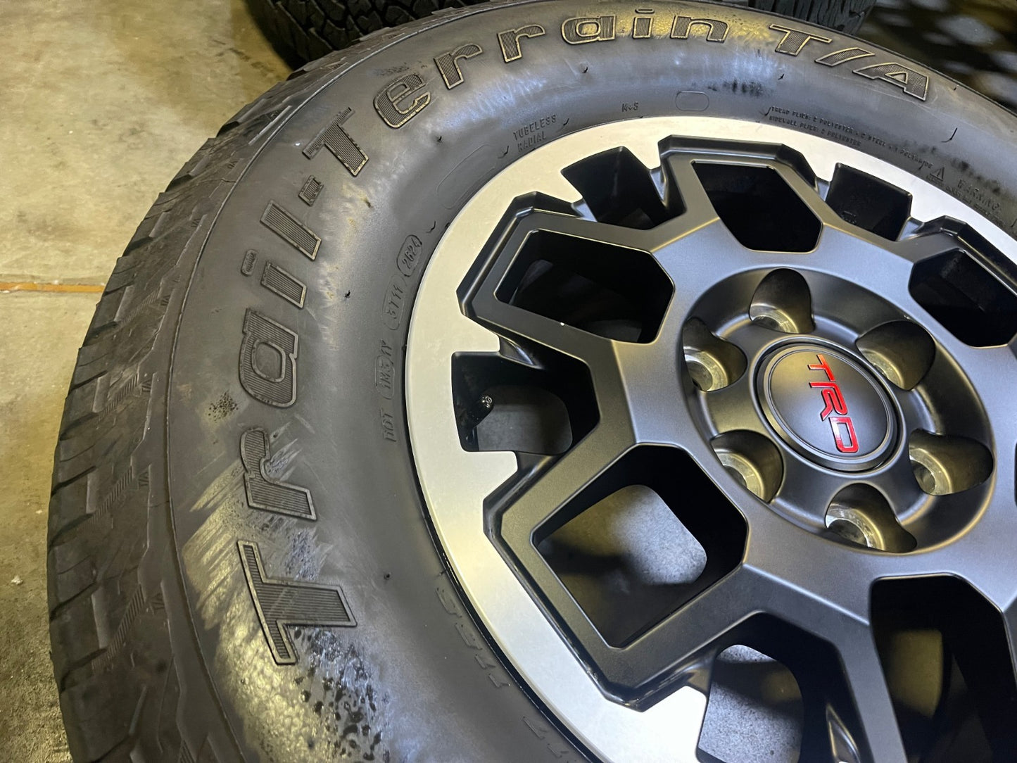 17" Toyota Tacoma 4Runner TRD OEM 10638 wheels rims 2024 2025 2026 2027 BFG A/T