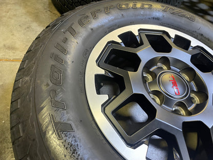 17" Toyota Tacoma 4Runner TRD OEM 10638 wheels rims 2024 2025 2026 2027 BFG A/T