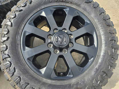 20" Dodge Ram 2500 3500 LARAMIE OEM 2700 wheels rims tires 35"