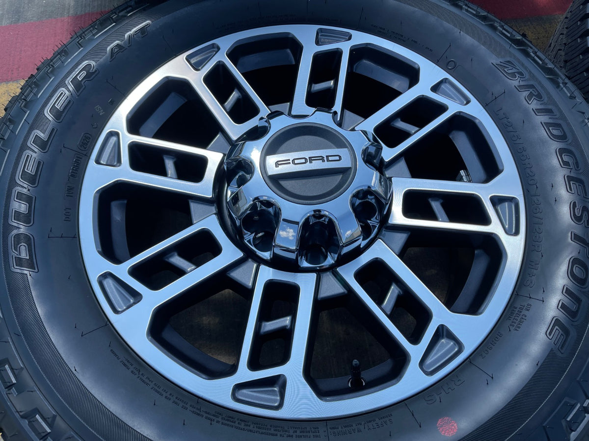 20" Ford F-250 F-350 OEM 10302 10483 LIMITED wheels rims 2025 2026 2027 SET NEW