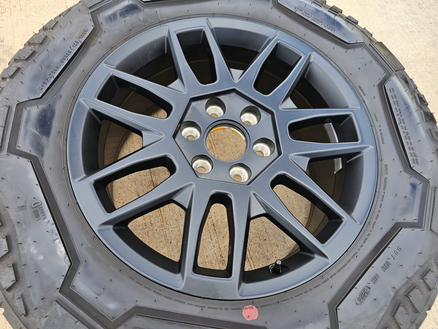 (1) 20" Tesla Cyber Truck OEM 94166 wheel rim 2024 2025 2026 2027 Cybertruck