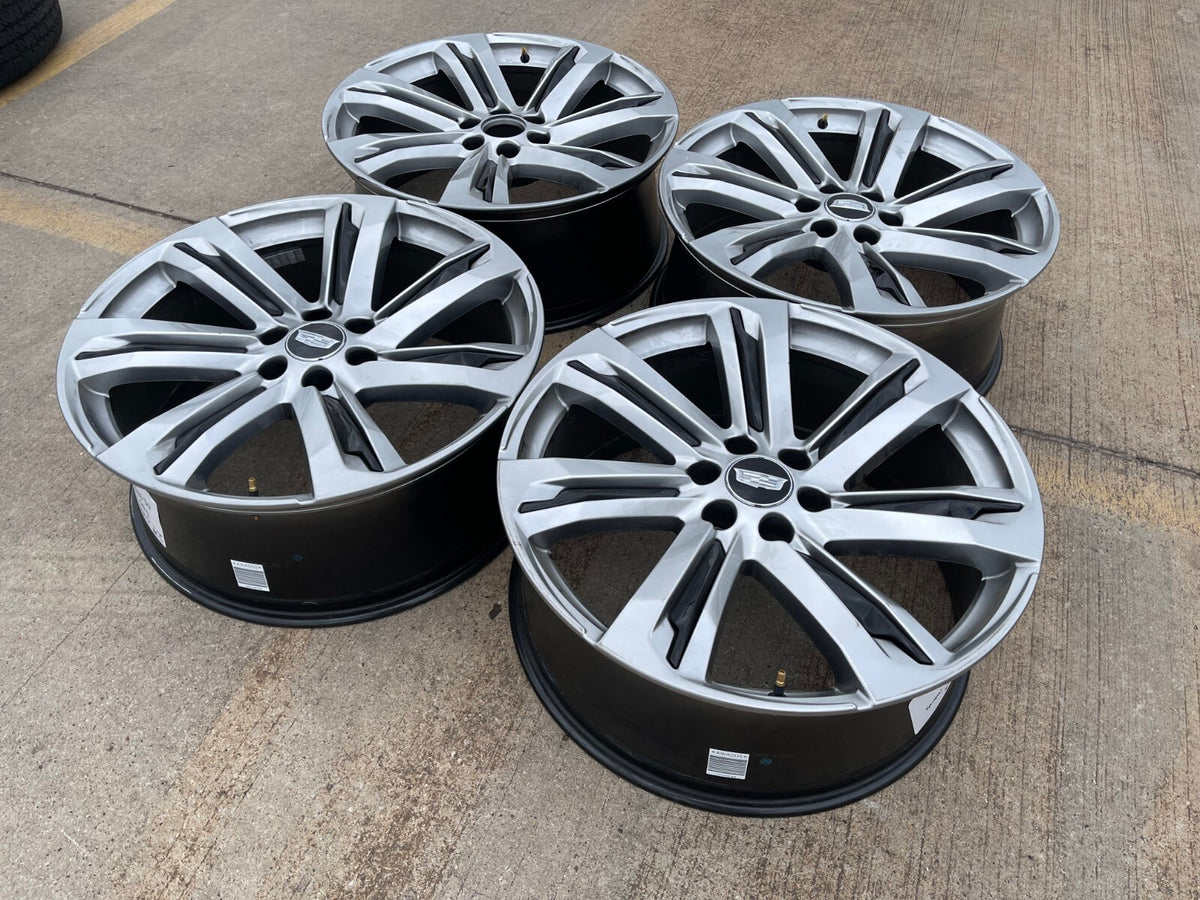 (1) 24" Cadillac Escalade V Platinum OEM wheel rim spare 2024 2025 2026 2027 NEW