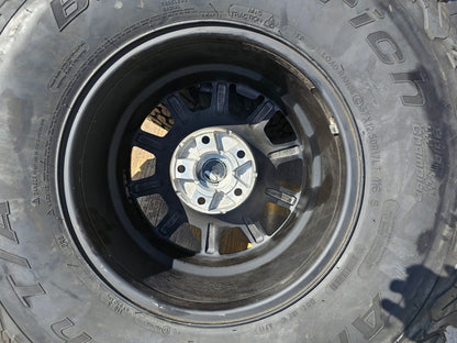 (5) 17" AEV Jeep Wrangler Rubicon OEM Salta wheels rims Gladiator BFG 37" NEW