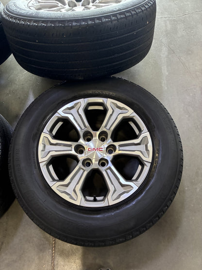 18" GMC Sierra Canyon Chevy Tahoe Colorado OEM 5910 wheels rims 2024 2025 2026
