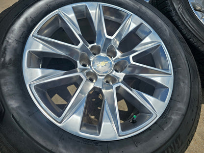 20" Chevy Tahoe Silverado LTZ 5920 OEM wheels rims Yukon 2023 2024 2025 2026 NEW