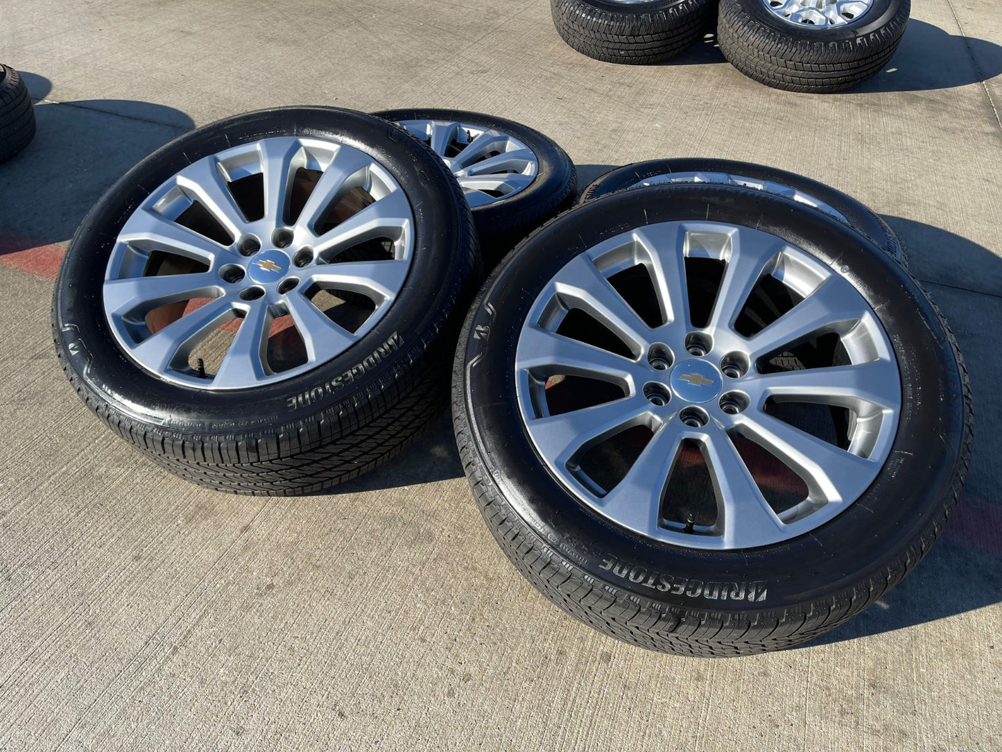 22" Chevy Silverado High Country OEM 5922 wheels rims Tahoe 2024 2025 2026 NEW