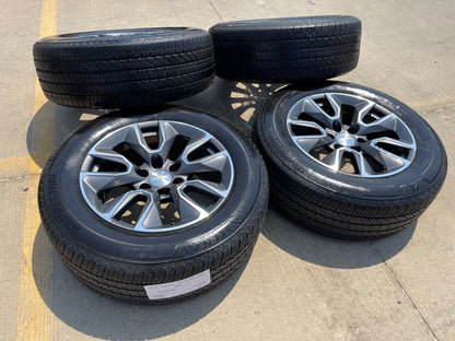 20" Chevy Silverado 1500 Tahoe OEM 5915 5916 wheels rims BRIDGESTONE SET